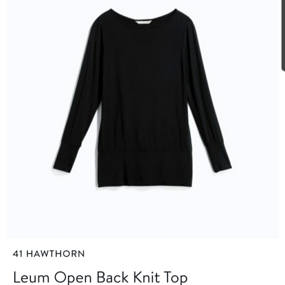 41 Hawthorne open back top. Size medium